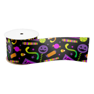 Happy Halloween Snoep Pattern Lint