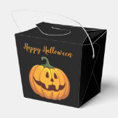 Happy Halloween Snoep Pattern-pleisterbox Bedankdoosjes (Achterkant)
