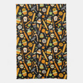 Happy Halloween Snoep Theedoek (Verticaal)