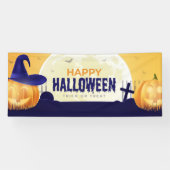 Happy Halloween Spandoek (Horizontaal)