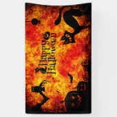 Happy Halloween Spandoek (Verticaal)