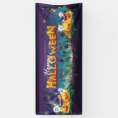 Happy Halloween Spandoek (Verticaal)