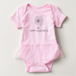 Happy Halloween Spider Baby Tutu