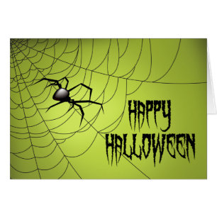 Happy Halloween Spider op internet