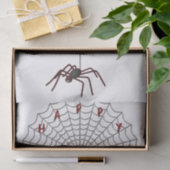 Happy Halloween Spider-webweefselpapier Tissuepapier (Geschenk)