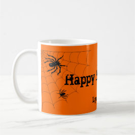 Happy Halloween Spiders Specialized Mug Mok