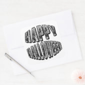Happy Halloween Spiders & Spider Web Sticker (Enveloppe)