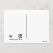 Happy Halloween Spinnen Cartoon Cust. Briefkaart (Achterkant)