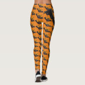 Happy Halloween Spooky Bat Leggings (Achterkant)