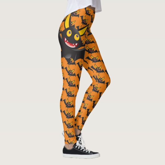 Happy Halloween Spooky Bat Leggings (Rechts)