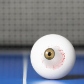 Happy Halloween! Spooky Brown Eyeball Pingpongballen (Net)