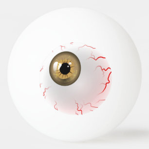 Happy Halloween! Spooky Brown Eyeball Pingpongballen