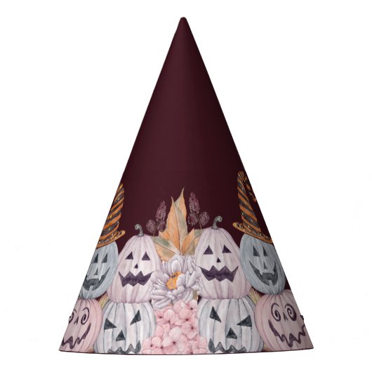 Happy Halloween Spooky Feesthoedjes (Voorkant)