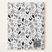 HAPPY HALLOWEEN SPOOKY  MONOGRAM PLANNER (Achterkant)