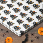Happy Halloween Spooky Pattern Tissuepapier