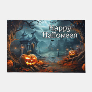Happy Halloween | Spooky pompoenen na donker Deurmat