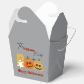 Happy Halloween Spooky Pumpkin Favoriete Box Bedankdoosjes (Open)