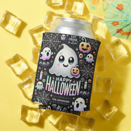Happy Halloween Spooky Schattige Ghost Blikjeskoeler