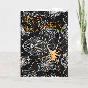 Happy Halloween : Spooky Spider : Kaart