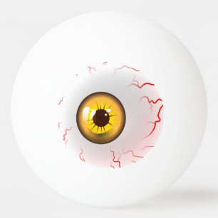 Happy Halloween! Spooky Yellow Eyeball Pingpongballen