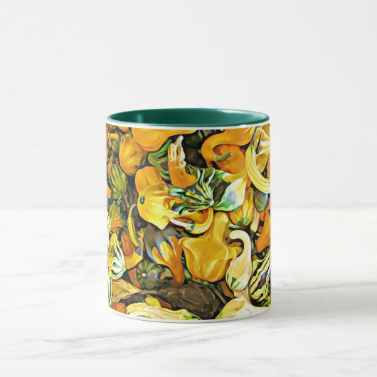 Happy Halloween Squash en Goards Coffee Mok (Midden)