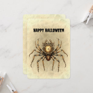 Happy Halloween Steampunk Spider