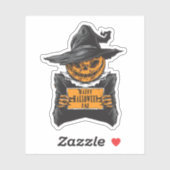Happy Halloween Sticker (Vel)