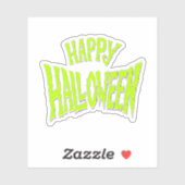 Happy halloween sticker (Feuille)