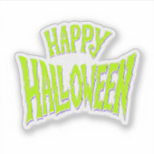 Happy halloween sticker (Devant)