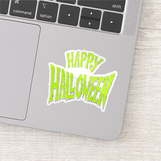 Happy halloween sticker (Détail)