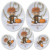 Happy Halloween Sticker (Voorkant)