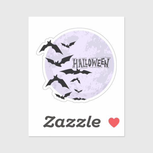 Happy Halloween Sticker (Vel)
