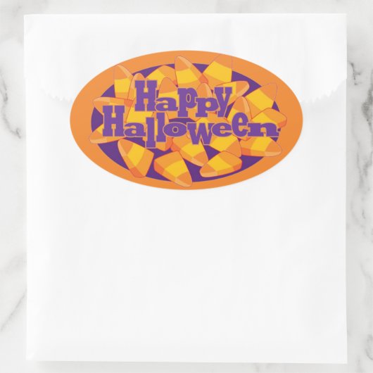 Happy Halloween Sticker (Sac)