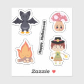 Happy Halloween Sticker Pack  (Feuille)