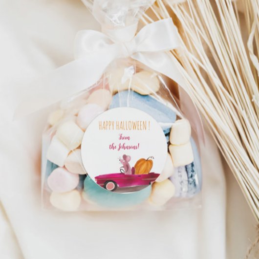 Happy Halloween Sticker pour les sacs bonbons et b