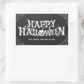 Happy Halloween Sticker rectangulaire (Sac)