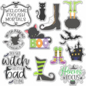 Happy Halloween Sticker set (Voorkant)