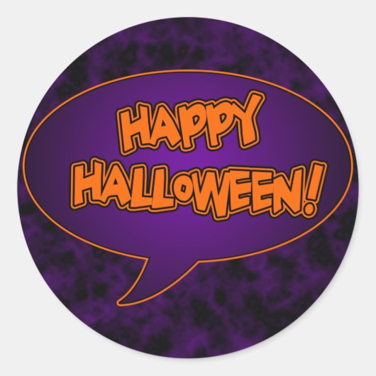 Happy Halloween stickers (Devant)