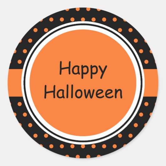 Happy Halloween Stickers (Voorkant)