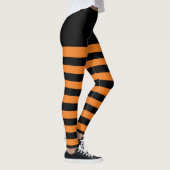Happy Halloween Striped Leggings (Rechts)