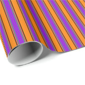 Happy Halloween Stripes to Gift Wrap Cadeaupapier (Rol Hoek)