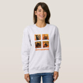 Happy Halloween sweatshirt (Devant entier)