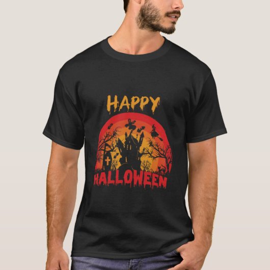 Happy Halloween T-shirt (Voorkant)