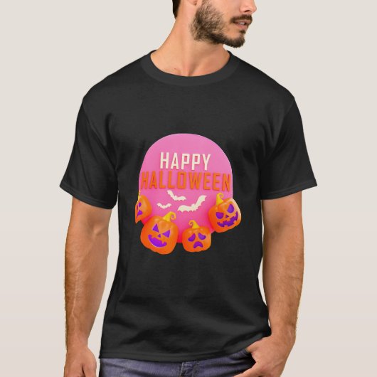 Happy Halloween T-shirt (Voorkant)