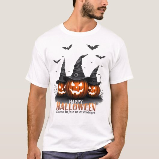 Happy Halloween T-shirt (Voorkant)