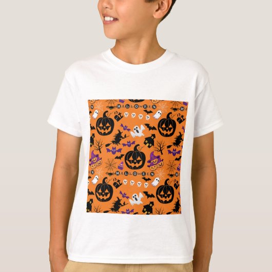 Happy Halloween T-shirt (Voorkant)