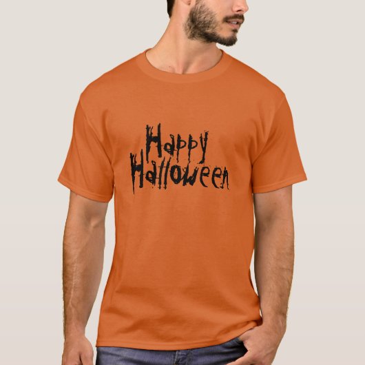 Happy Halloween T-shirt (Voorkant)