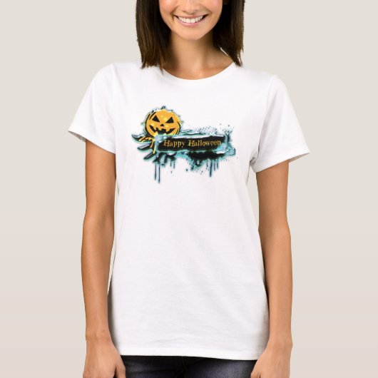 Happy Halloween T-shirts femmes (Devant)