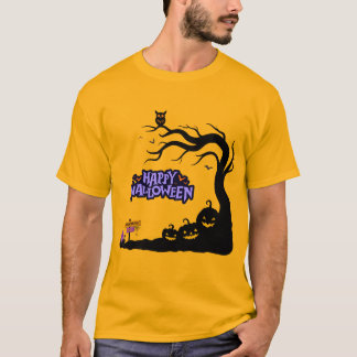 Happy Halloween T-shirts, Grappige Halloween Shirt