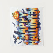 Happy Halloween Tapestry Wandkleed (Voorkant)